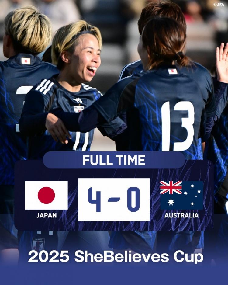 日本女足全队发挥出色，轻松击败尼日利亚